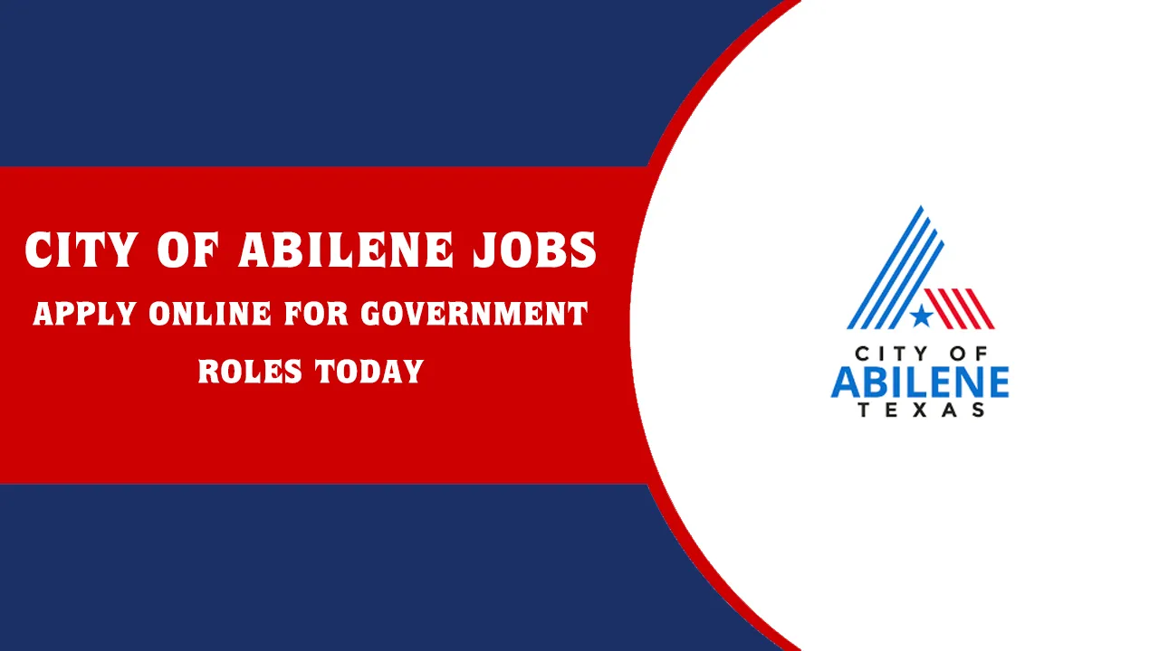City of Abilene Jobs Application