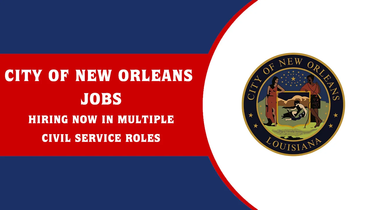 city of new orleans government jobs